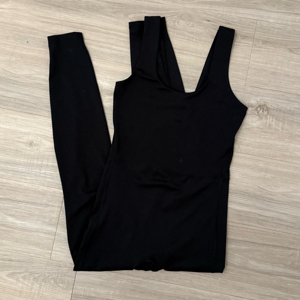 All in Motion Black Activewear Jumpsuit Size Small